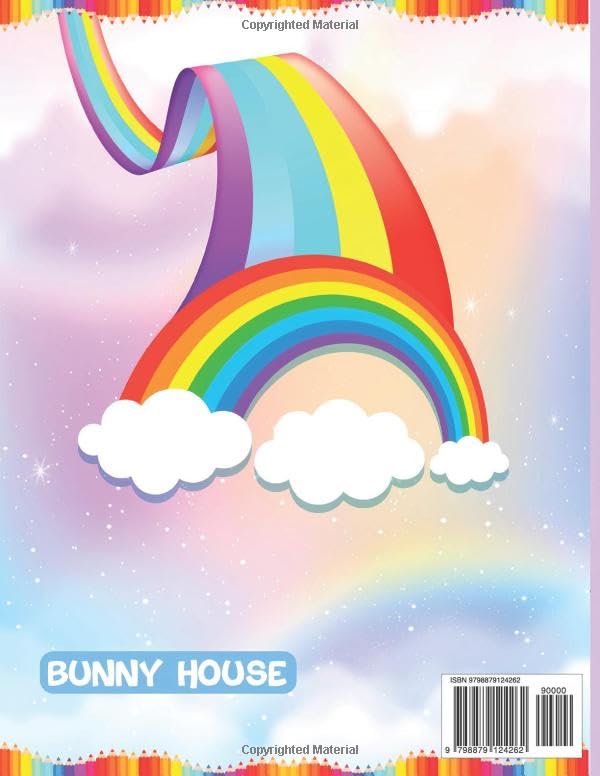 Unicorn Coloring Book, Magical Activity Book For Kids, Coloring Book