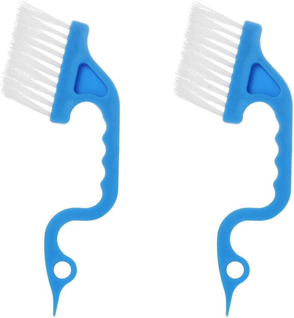 Hand-held  Groove Gap Cleaning Tool, Cleaning Brush, Door Window Cleaning Brush, Kitchen Cleaning Brushes -2Pcs