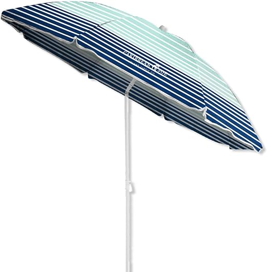 Beach Umbrella, Portable Outdoor Umbrella -Full 6 ft Arc