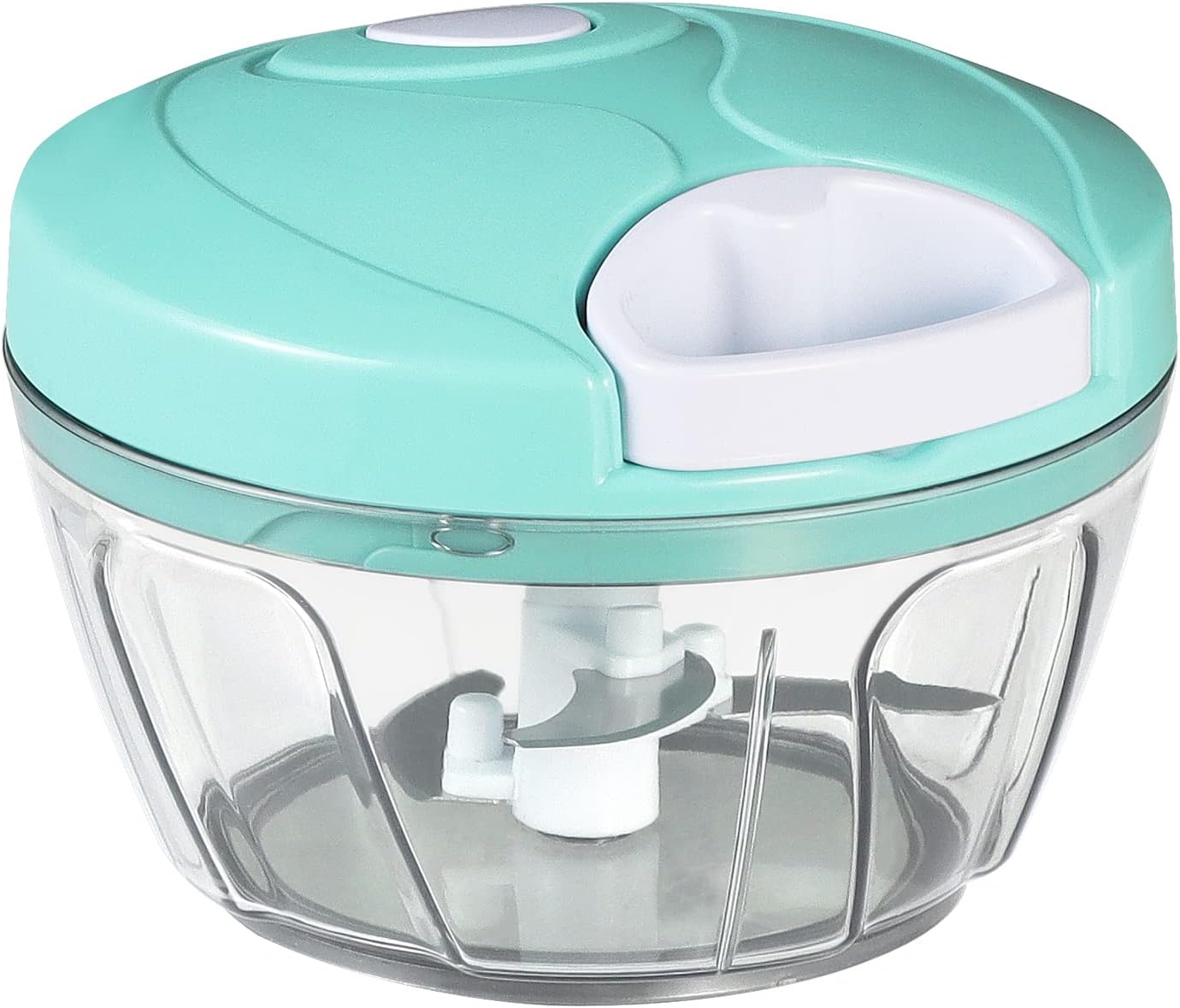 Manual Food Chopper, Vegetable Cutter, Chopper, Hand String Chopper, Smoothie Blender -900ml