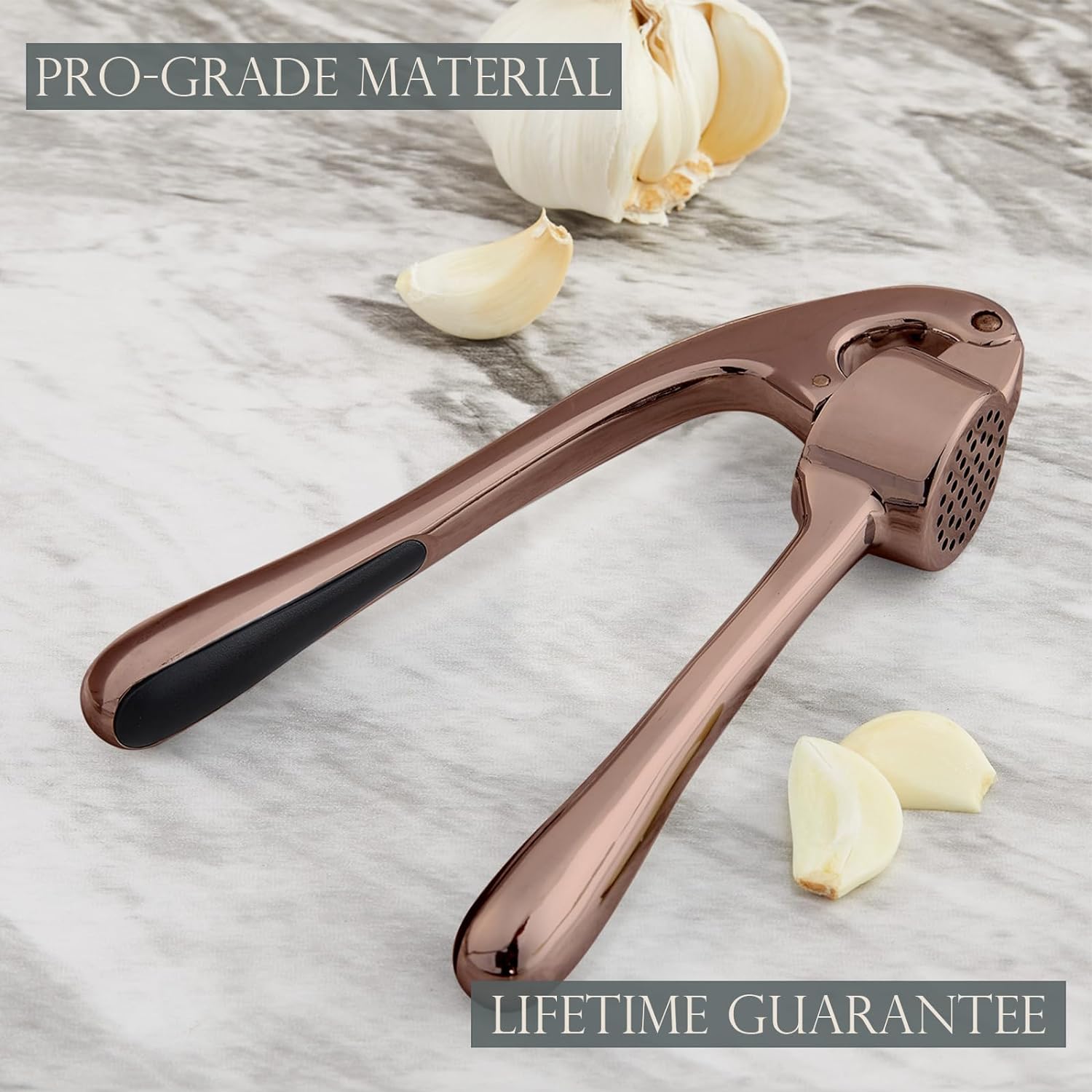 Garlic Press With Studs, Garlic Mincer, Ginger Crusher, Garlic Crusher