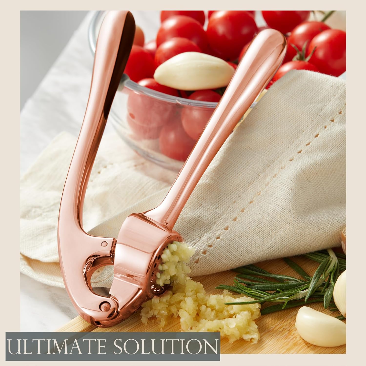 Garlic Press With Studs, Garlic Mincer, Ginger Crusher, Garlic Crusher