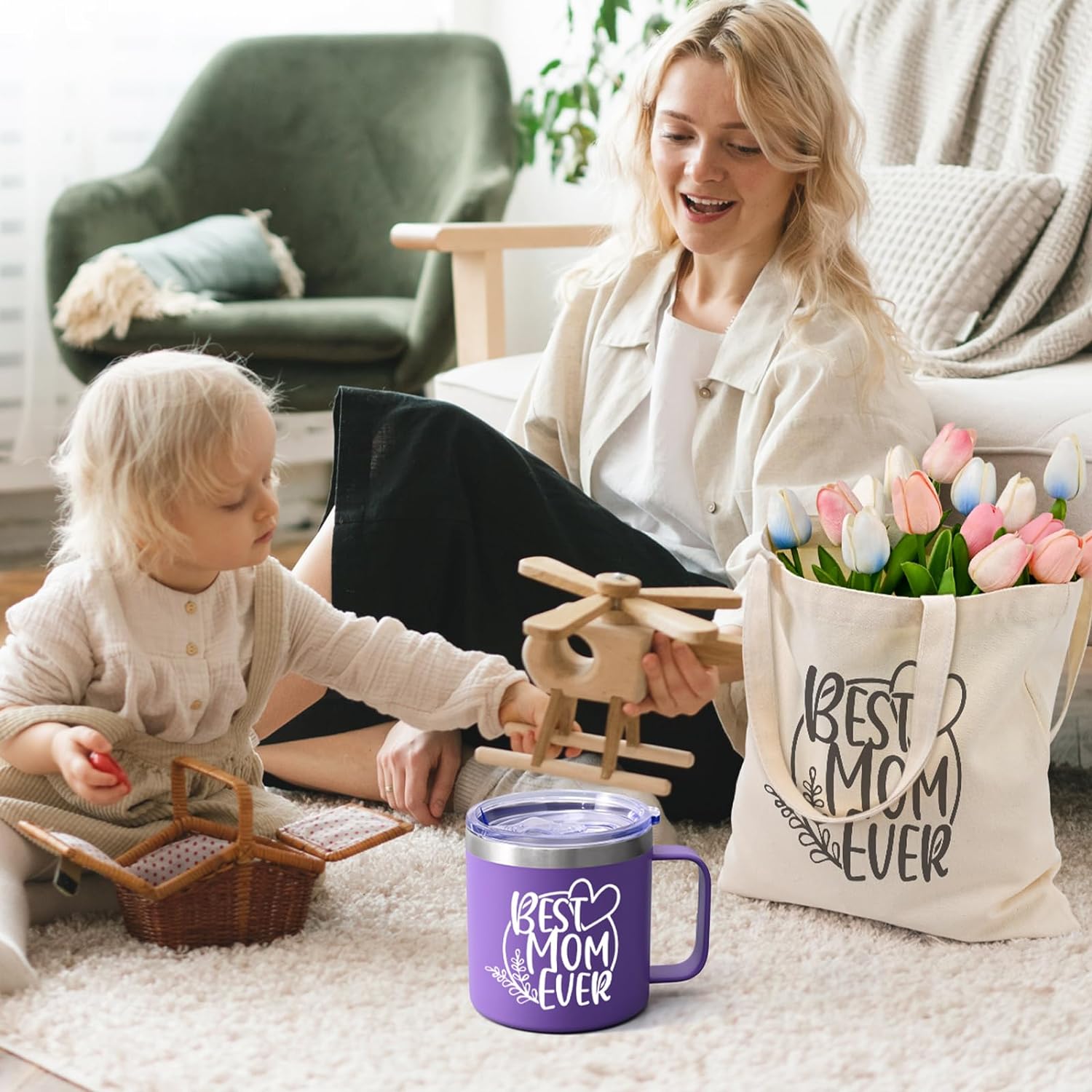 Mothers Day Gifts, Happy Mother's Day, Mother's Day Mugs -14 Oz