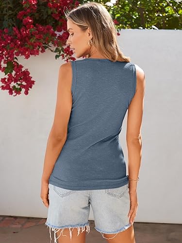 Women Tank Tops, Summer Casual Sleeveless Top, Cami Top -Pack of 3