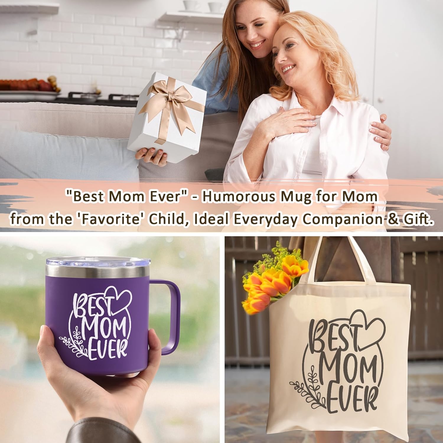 Mothers Day Gifts, Happy Mother's Day, Mother's Day Mugs -14 Oz