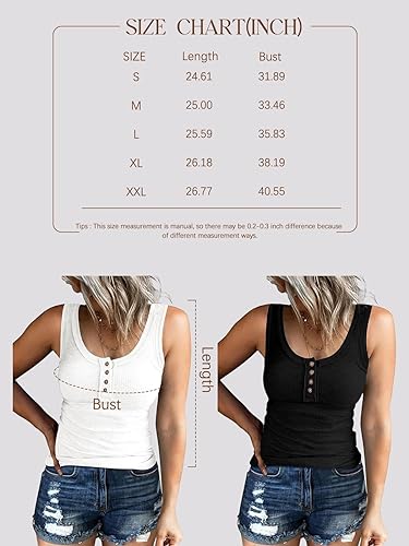 Women Tank Tops, Summer Casual Sleeveless Top, Cami Top -Pack of 3