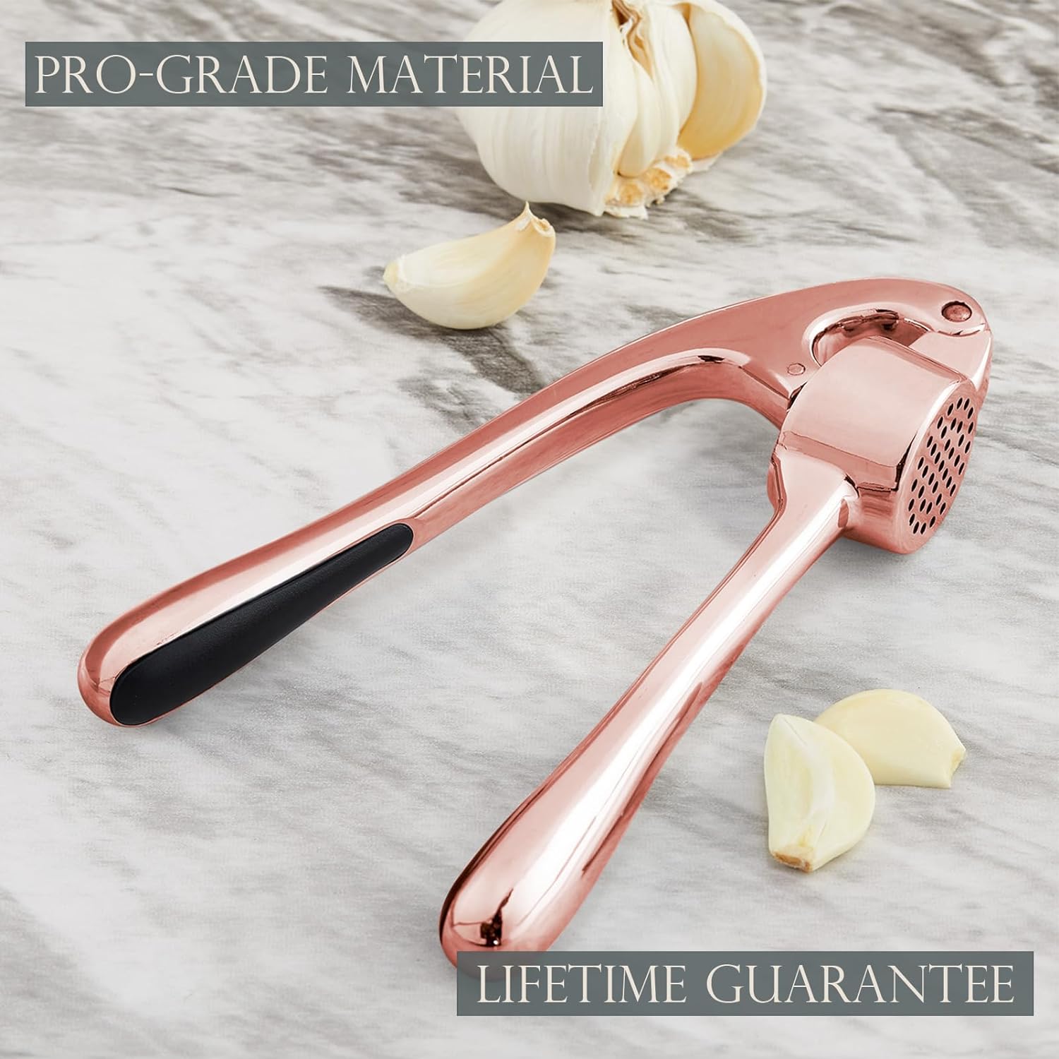 Garlic Press With Studs, Garlic Mincer, Ginger Crusher, Garlic Crusher