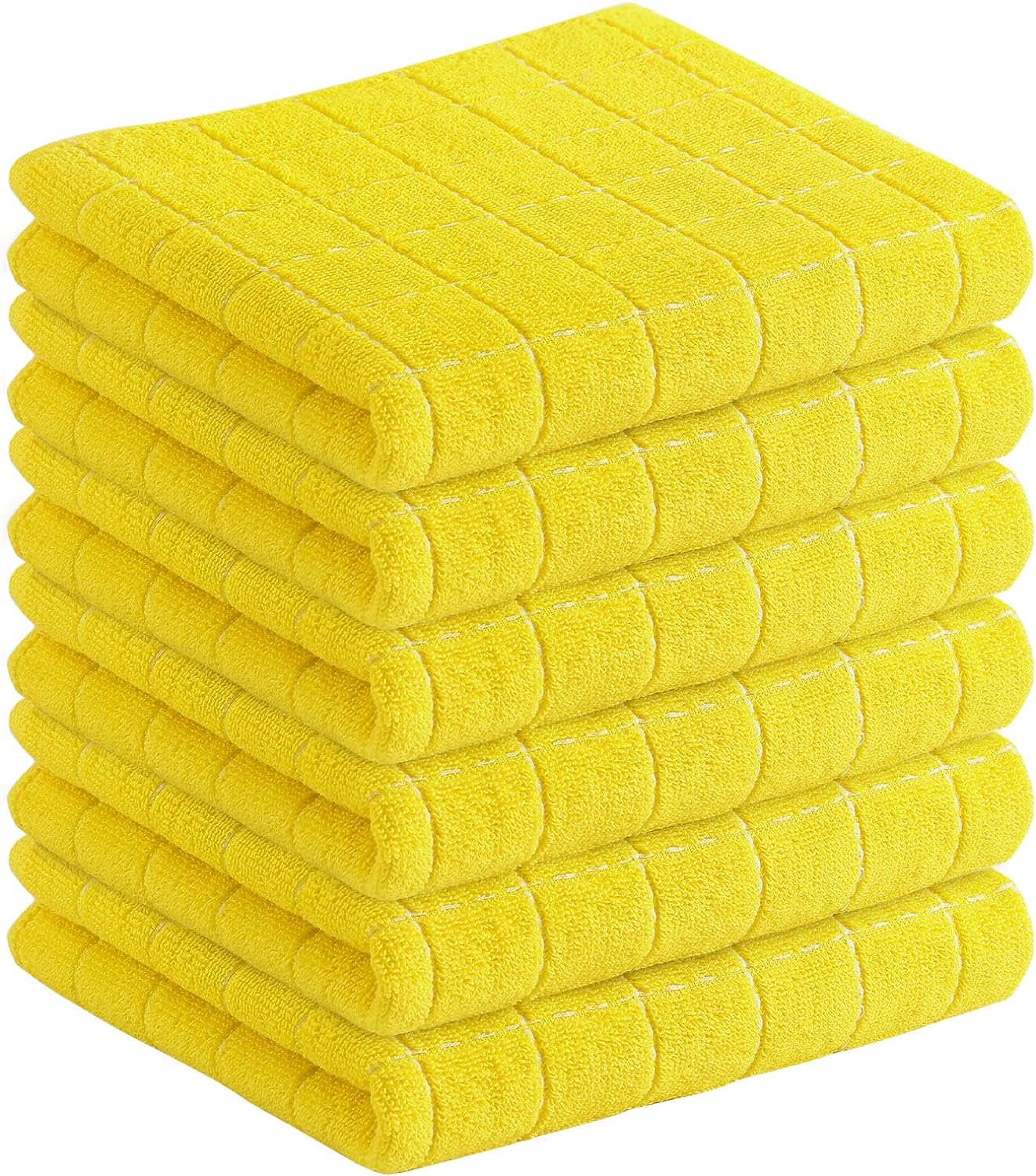 Kitchen Towels, Soft and Super Absorbent Dish Towels, Cotton Kitchen Towels -Pack of 4 (13