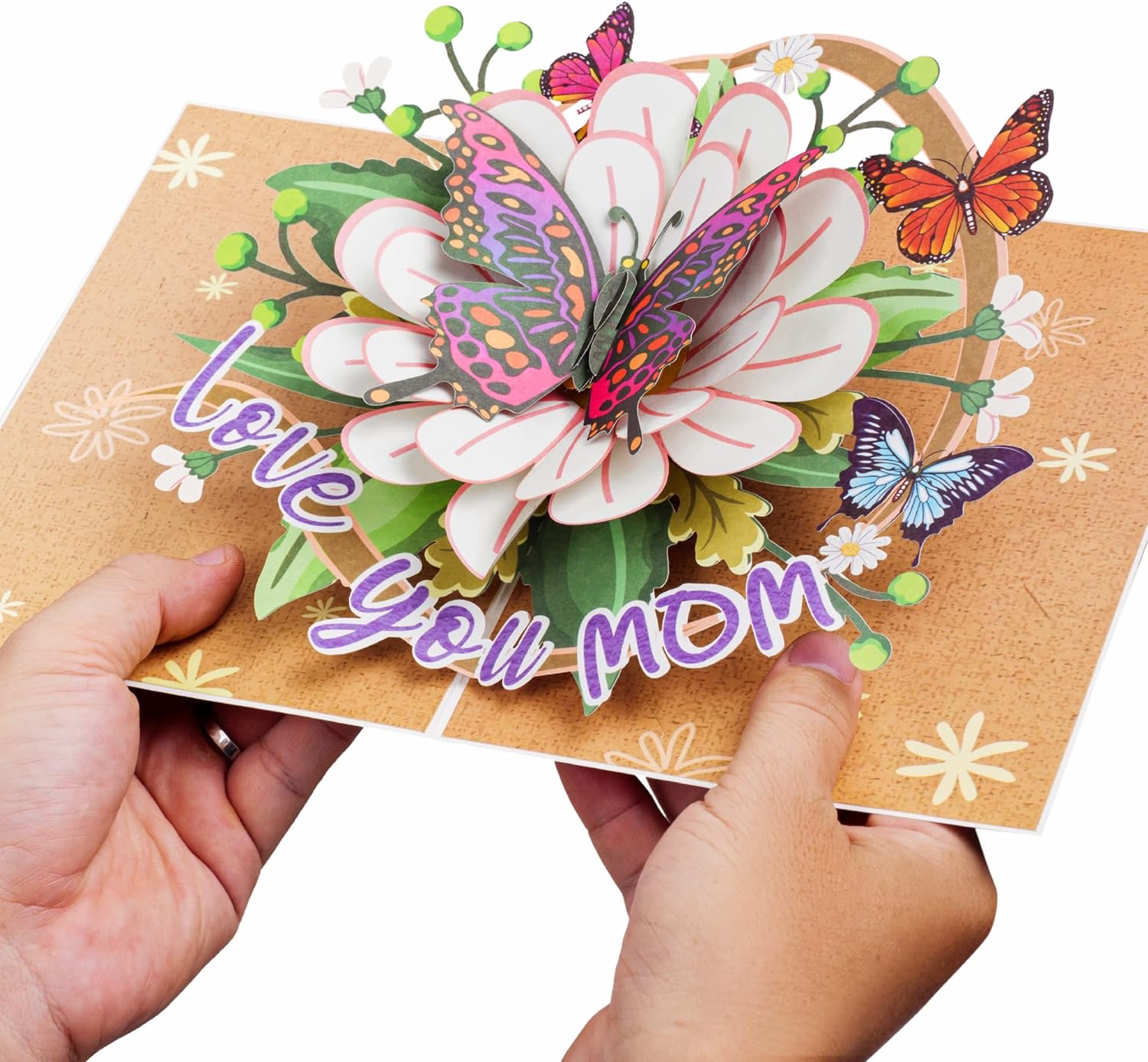 Paper 3D Pop Up Mothers Day Card, Happy Mothers Day, Mothers Day Card -8