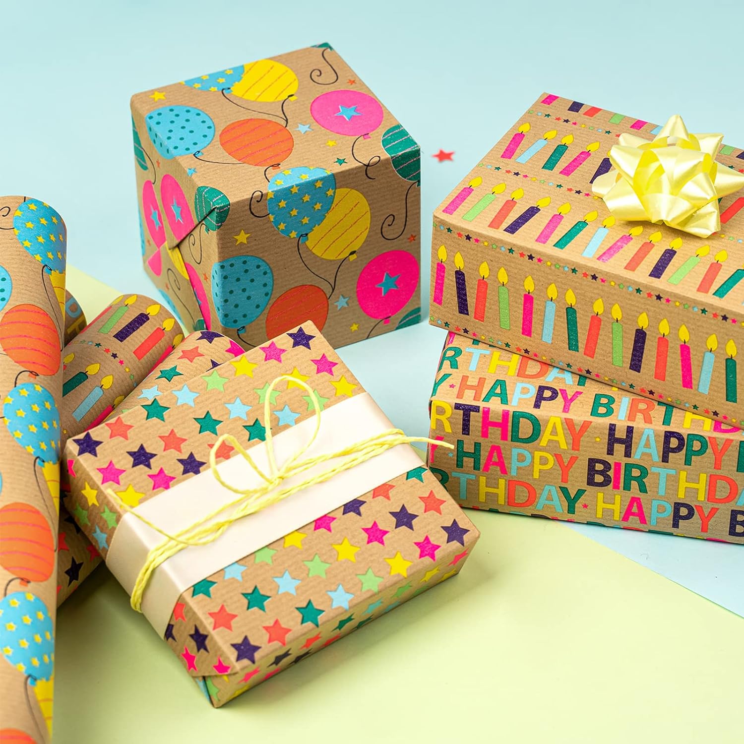 Wrapping Paper Rolls, Gift Wrap, Birthday Gift Wrap -17