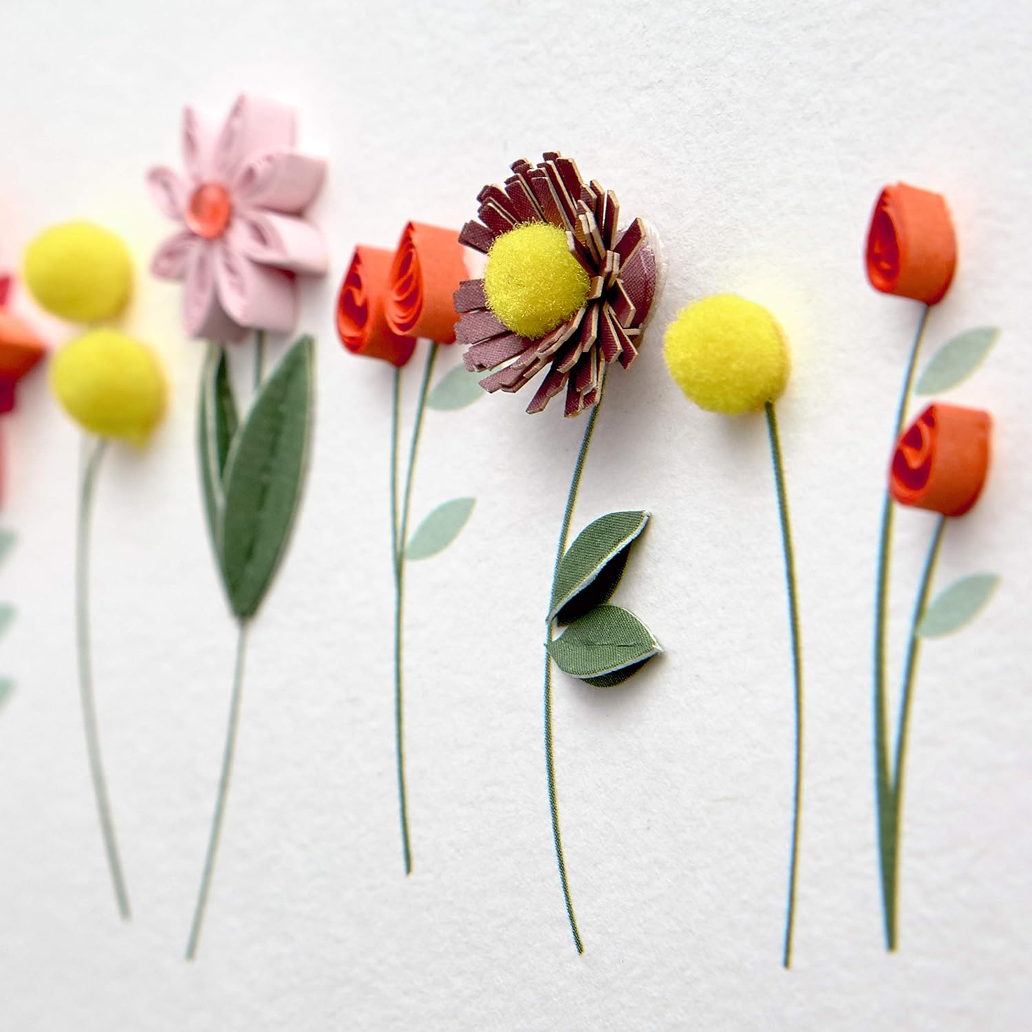 Mothers Day Card, Quilled Flowers, Couldn't Have Picked a Better Mom