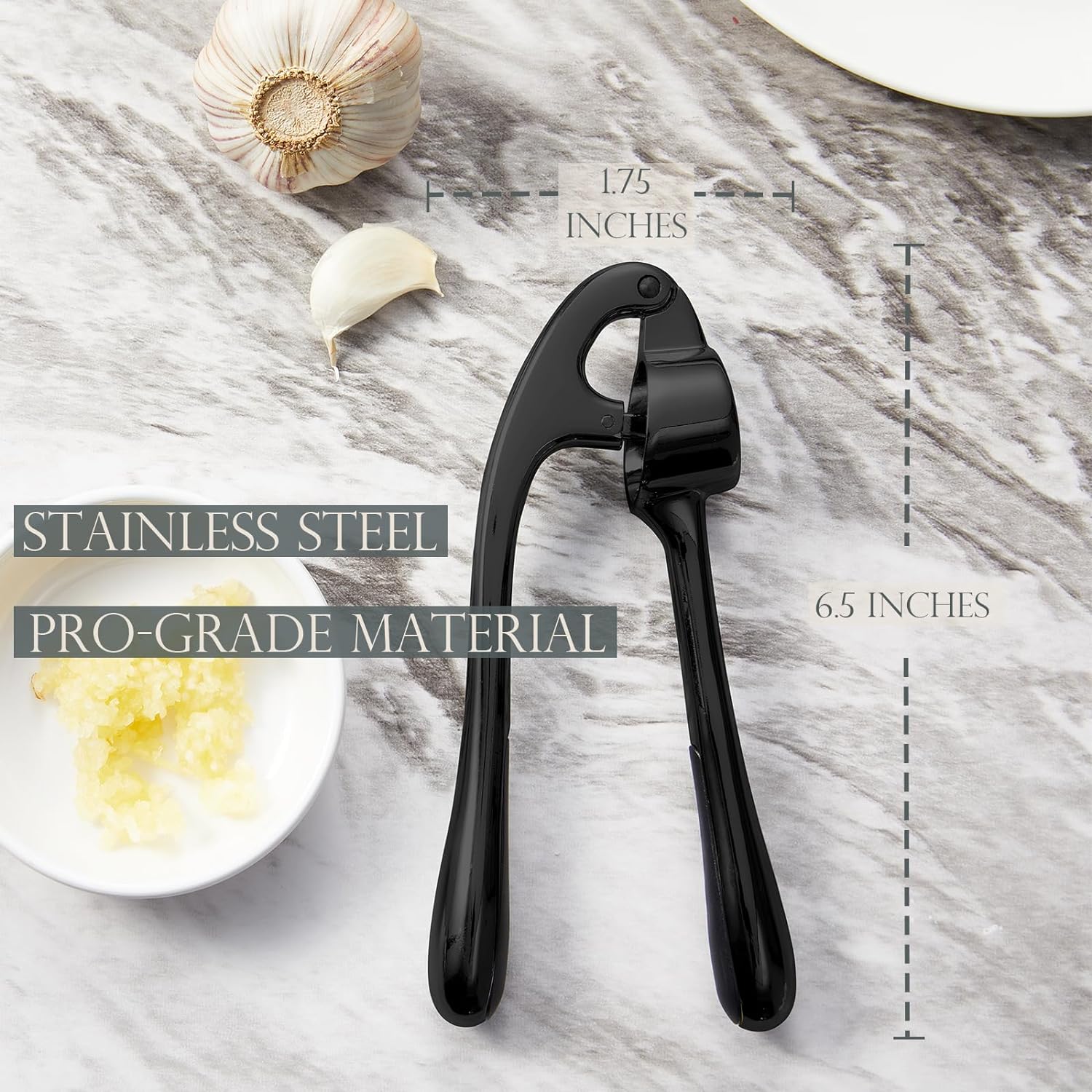 Garlic Press With Studs, Garlic Mincer, Ginger Crusher, Garlic Crusher